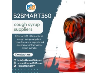 Cough Syrup Suppliers | B2BMart360