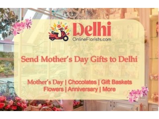 Online Delivery of Flowers for Mother's Day in Delhi