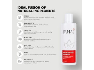 Sahaj Naturals - Best Natural Hair Growth Shampoo for women and men
