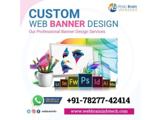 Custom Web Banner Design India