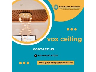Armstrong Ceiling in Bangalore-VOX Ceiling in Bangalore