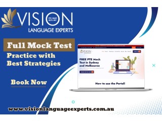 Book PTE Mock Test with Vision Language Experts Today