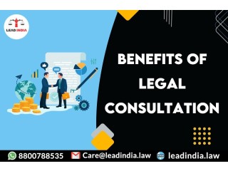 Lead india | leading legal firm | Benefits of legal consultation