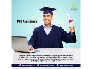 PhD Assistance | PhD Thesis Writing Service in India