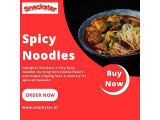 Experience the Heat with Snackstar: Spicy Noodle Perfection