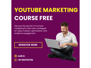Youtube Marketing Course Free In Zirakpur at CADL