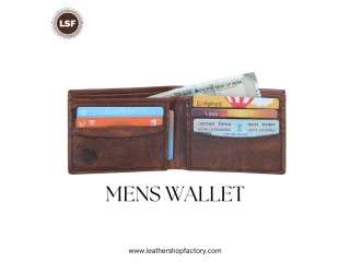 Premium leather purse men's - Leather Shop factory