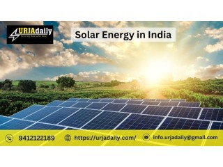 Following Solar Energy in India with the Sun Growth | Urjadaily