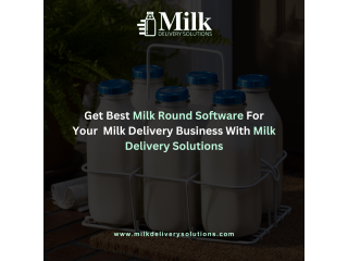 Streamline Your Operations with Top Milk Distribution Software from Milk Delivery Solutions