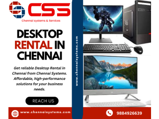 Desktop rental in Chennai