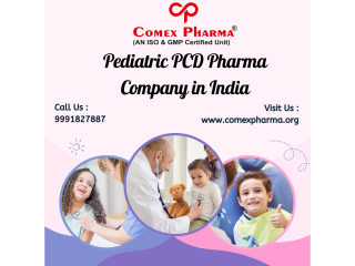 Pediatric PCD Pharma Company in India