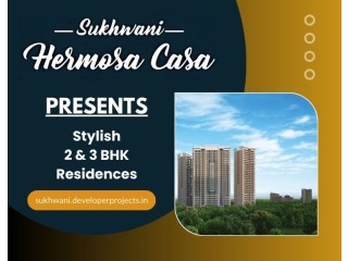 Live Large in a Chic Neighborhood -Sukhwani Hermosa Casa Pune