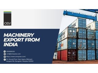 The Growth of Machinery Export from India
