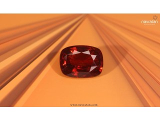 Beautiful Hessonite Gemstone (Gomed) for Success & Well-being