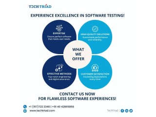 Choose India's Finest Software Testing Services | Tech Triad