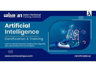 Join Artificial Intelligence Course in Delhi | Croma Campus
