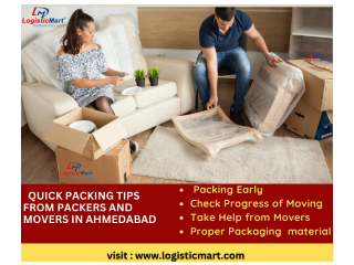 Packers and Movers in Bavla Ahmedabad with best charges quotes – LogisticMart