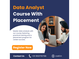 Data Analyst Course With Placement In Zirakpur (CADL)