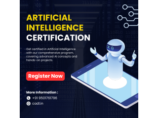 Artificial Intelligence Certification In Zirakpur (CADL)
