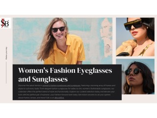 Buy women's fashion glasses and sunglasses at affordable prices