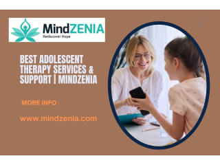 Best Adolescent Therapy Services & Support | Mindzenia