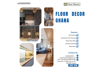 3d epoxy flooring - Floor Decor Ghana