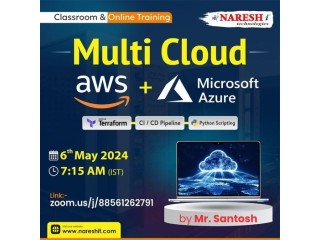 No 1 Multi Cloud [AWS+Azure] Online Training in Hyderabad 2024