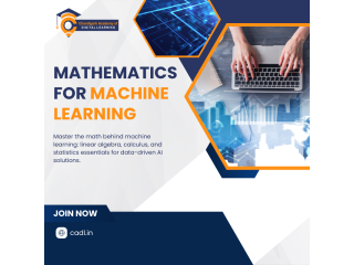 Mathematics For Machine Learning In Zirakpur ( CADL)