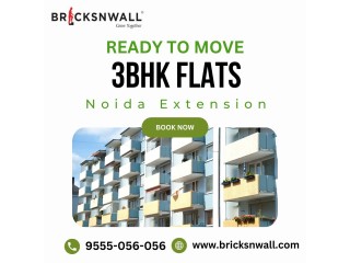 3BHK Ready To Move Flats in Noida Extension