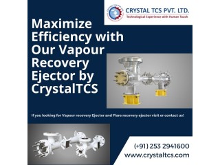 Maximize Efficiency with Our Vapour Recovery Ejector by CrystalTCS