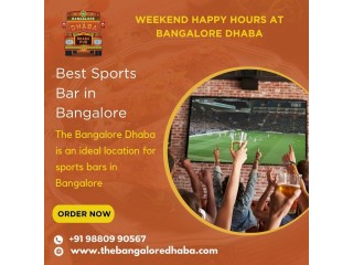 Best Sports Bar in Bangalore Karnataka