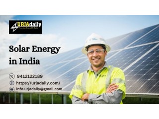 Solar Energy Revolution in India Urjadaily