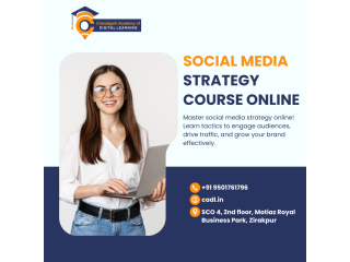 Social Media Strategy Course Online In Zirakpur (CADL)