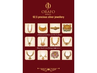 92.5 Silver Jewellery Collection | orafo jewels suchitra