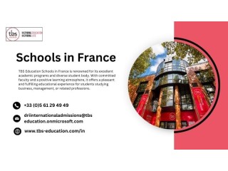 Tbs Education: Choose The Best schools in france