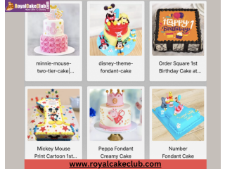 Delightful Memories: Creating Magical 1st Birthday Cakes at Royal Cake Club