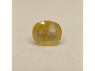 Yellow Sapphire Gemstone पुखराज 4.95 Ct (5.50 Ratti)