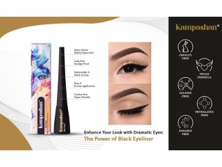 Kampashan: Your Go-To for Flawless Black Eyeliner Perfection
