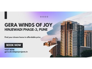 Gera Winds Of Joy Hinjewadi Phase 3 Pune : Committed To Consistency
