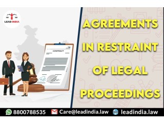 Best agreements in restraint of legal proceedings