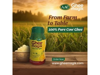 100% Pure Cow Ghee | Buy Ghee Online | Ghee Magik