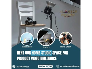 RENT OUR HOME STUDIO SPACE FOR PRODUCT VIDEO BRILLIANCE