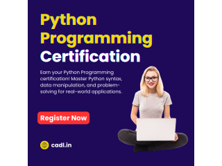 Python Programming Certification In Zirakpur (CADL)