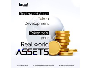 Real world asset token development - Beleaf Technologies