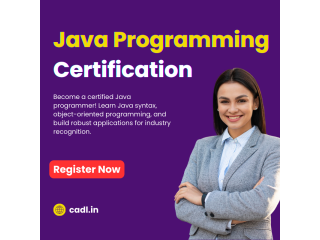 Java programming certification In Zirakpur (CADL)