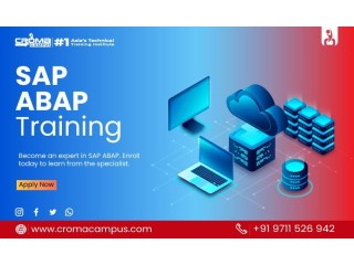 Best SAP ABAP Course Offered By Croma Campus
