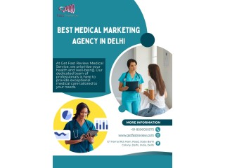 The Best Medical Marketing Agency in Delhi