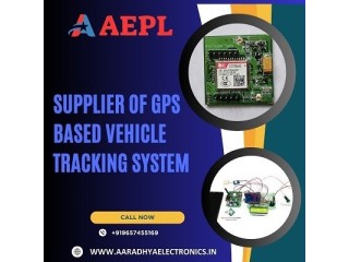 Top GPS-Based Vehicle Tracking Systems Supplier Aaradhya Electronics.