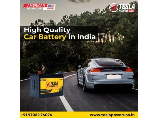 High Quality Car Battery in India - Tesla Power USA