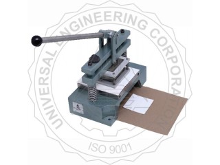SQUARE SAMPLE CUTTER - PUNCH & DIE TYPE